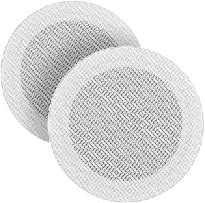 Power Dynamics Zestaw głośników sufitowych MSLP65 6" niskoprofilowych o mocy 100 W one size 19