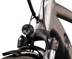 Lampka przednia do e-bike LUPINE SL NANO F WIRED 1000 Lumenów/130 Lux, Pilot sterowania na kablu, Fabryczne wyjście pod Shimano, Obejma 35mm (NEW) 16