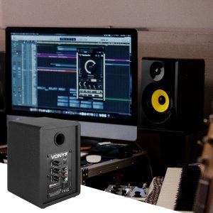 Aktywne monitory studyjne Vonyx SMN30B 60W - czarne one size 12
