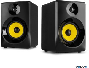 Aktywne monitory studyjne Vonyx SMN30B 60W - czarne one size 17