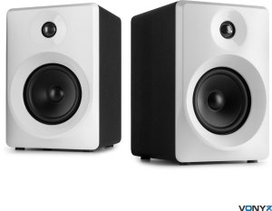 Vonyx SMN50W aktywne monitory studyjne głośniki 140W - białe one size 12