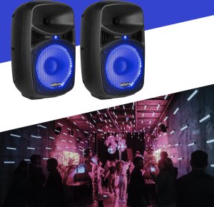 Zestaw nagłośnieniowy Plug&Play 400W Vonyx VPS082A one size 19