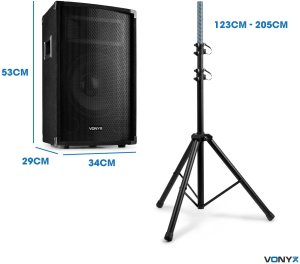 Kolumna Vonyx Zestaw nagłośnieniowy Pa 800W VX210 one size 22