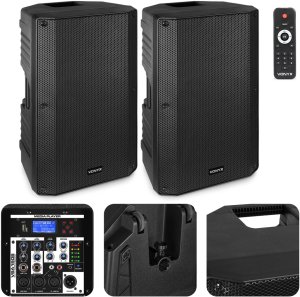 Kolumna Vonyx Zestaw nagłośnieniowy aktywny 15"1000W VSA150S one size 2