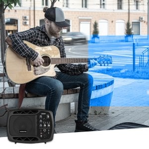 Głośnik aktywny PA 80W BT USB Vonyx V205B one size 14