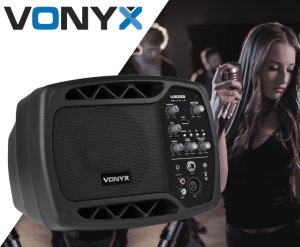 Głośnik aktywny PA 80W BT USB Vonyx V205B one size 16