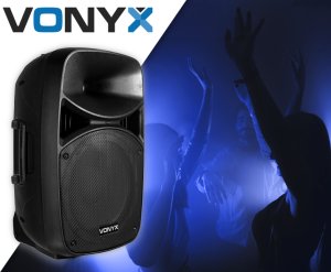 Kolumna Vonyx Zestaw nagłośnieniowy aktywny 1000W statywy mikrofon one size 20