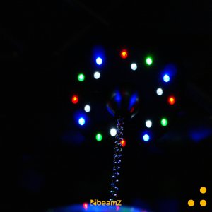 Napęd bateryjny z diodami LED do kul lustrzanych 20/30cm one size 11