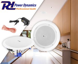 Power Dynamics Głośniki sufitowe CSBT65 z bluetooth one size 18