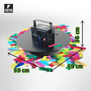 Wyrzutnia konfetti 200W Firefog one size 6