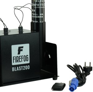 Podwójna elektryczna wyrzutnia konfetti pilot BLAST200 Firefog one size 5