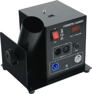 Pojedyncza elektryczna wyrzutnia konfetti DMX pilot BLAST100 Firefog one size 23