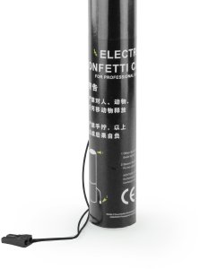 Tuba konfetti 80cm elektryczna - wielokolorowe konfetti one size 6