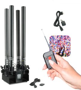 Poczwórna elektryczna wyrzutnia konfetti BLAST400 Firefog one size 3