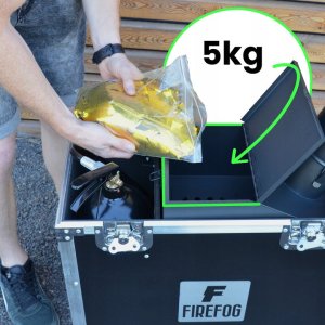 Wyrzutnia konfetti na CO2 CANNON 1000+ case Firefog one size 12