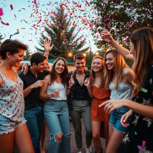 Wyrzutnia konfetti na CO2 CANNON 1000+ case Firefog one size 8