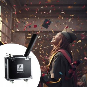 Wyrzutnia konfetti na CO2 CANNON 1000+ case Firefog one size 10