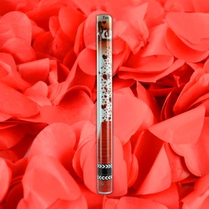 Tuba - wyrzutnia konfetti 60 cm - czerwone serca one size 11