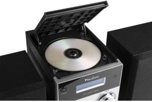 Mikrowieża Metz HiFi DAB FM CD BT Aluminium Audizio one size 1