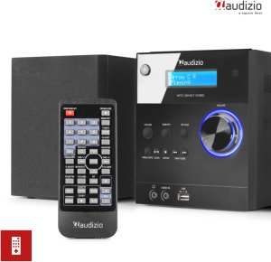 Mikrowieża Metz HiFi Czarny Audizio one size 13