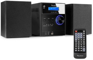 Mikrowieża Metz HiFi Czarny Audizio one size 3