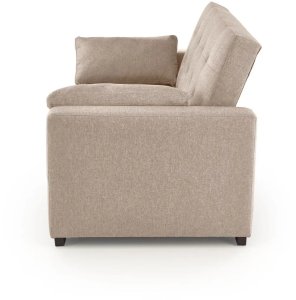 Sofa rozkładana z funkcją spania PAULINIO beżowa HALMAR 3