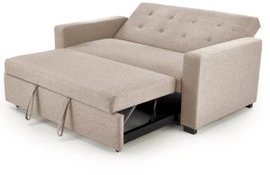 Sofa rozkładana z funkcją spania PAULINIO beżowa HALMAR 6