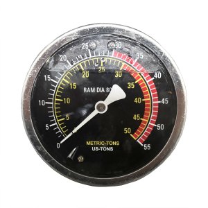 AWTools Prasa hydrauliczno-pneumatyczna z manometrem 50T (aw_971935) 2