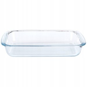 Naczynie żaroodporne szklane 29,5x17,5x5 cm, 1,6 l 4