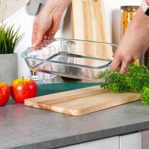 Naczynie żaroodporne szklane 29,5x17,5x5 cm, 1,6 l 6