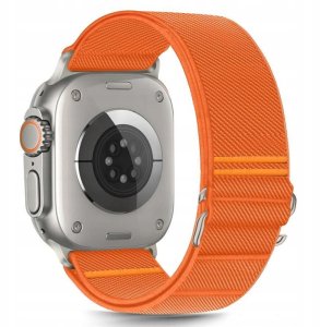 TECH-PROTECT NYLON SLIP APPLE WATCH 6 / 7 / 8 / 9 / 10 / SE / ULTRA 1 / 2 (44 / 45 / 46 / 49 MM) ORANGE 1