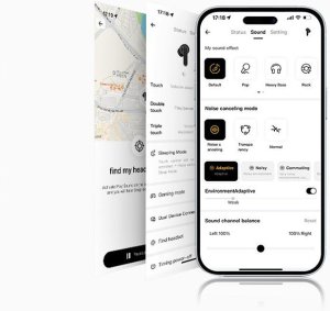 Słuchawki TWS QCY MeloBuds HT12 (czarne) 8