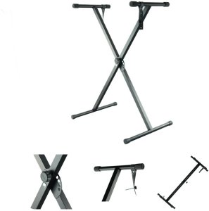 Statyw pod keyboard organy wysokość 30-98cm Hardman one size 1