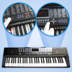 Keyboard 61 podświetlanych klawiszy KBB.217 one size 13