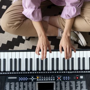 Keyboard 61 podświetlanych klawiszy KBB.217 one size 26