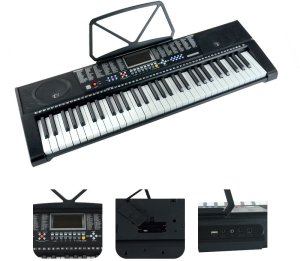 Keyboard 61 podświetlanych klawiszy KBB.217 one size 27