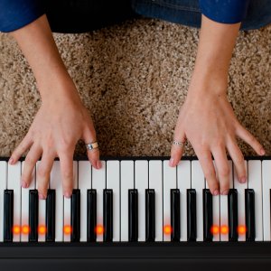 Keyboard 61 podświetlanych klawiszy KBB.217 one size 3
