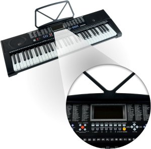 Keyboard 61 podświetlanych klawiszy KBB.217 one size 5