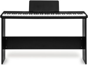 Pianino cyfrowe ważone pełnowymiarowe 88-klawiszowe RhapsodyDP88P Max + statyw one size 13