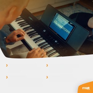 Pianino cyfrowe ważone pełnowymiarowe 88-klawiszowe RhapsodyDP88P Max + statyw one size 9