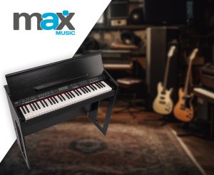 Pianino cyfrowe 61-klawiszowe ze statywem RhapsodyDP61 Max one size 8