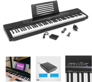 Max Pianino cyfrowe KB6 88 klawiszy one size 3