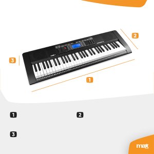 Keyboard 61 klawiszy bateryjny Rhapsody61 Max one size 11