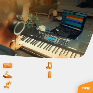 Keyboard 61 klawiszy bateryjny Rhapsody61 Max one size 14