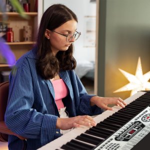 Zestaw: Keyboard MEK54100 Madison 54 klawisze+ statyw one size 24