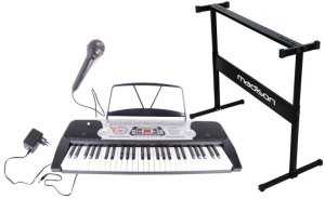 Zestaw: Keyboard MEK54100 Madison 54 klawisze+ statyw one size 4