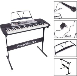 Zestaw: Keyboard MEK54100 Madison 54 klawisze+ statyw one size 6