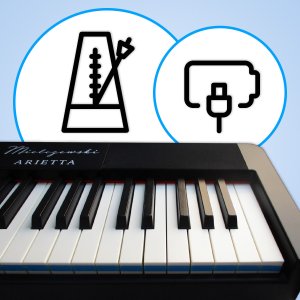 Mielczewski Pianino cyfrowe 88 klawiszy ważonych młoteczkowych Arietta one size 11