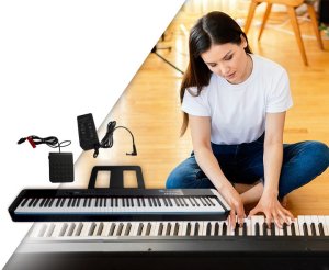 Mielczewski Pianino cyfrowe 88 klawiszy ważonych młoteczkowych Arietta one size 2