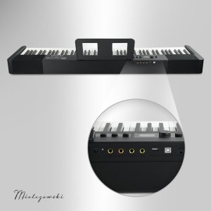 Mielczewski Pianino cyfrowe 88 klawiszy ważonych młoteczkowych Arietta one size 7